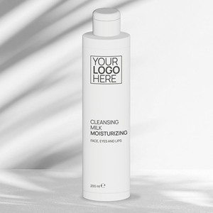 Lait Nettoyant Hydratant au Squalane de Qualité Supérieure 3-en-1 : Nettoyant Visage & Démaquillant pour la Revente - Product Image 1