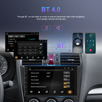A100 2 Din 7 ''2 + 64G Android Autoradio sans fil HiFi GPS WIFI BT DSP RDS Intelligent Voice Split Screen Stereo