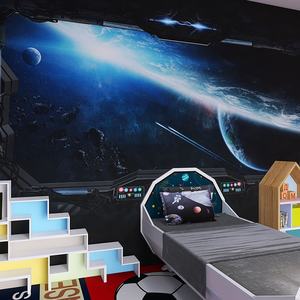 Papel tapiz con impresión personalizada 5d 8d, mural para sala <span class=keywords><strong>de</strong></span> estar, diseño <span class=keywords><strong>de</strong></span> papel <span class=keywords><strong>de</strong></span> pared - Product Image 2