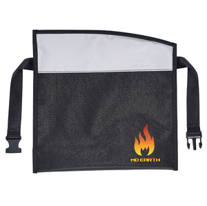 Sac de feu de charbon de bois étanche d'approvisionnement direct d'usine pour le stockage de cendres de feu de joie de Barbecue Solution de stockage d'extinction ignifuge - Product Image 1