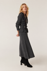 Pull en laine mérinos <span class=keywords><strong>Eloise</strong></span>, style européen et américain, pour femmes, pull en tricot, style peplum, pour un look décontracté - Product Image 4