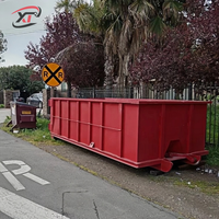 Bac à déchets sur roues robuste personnalisable 30 yards certifié CE Garantie 1 an XINTUO XS-126 Traitement des déchets Facile à utiliser Haute performance