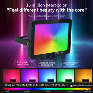 Thông Minh Wifi + rgbcw sản phẩm mới ứng dụng chiếu ánh sáng đầy màu sắc bầu không khí sân dẫn đèn pha - Product Image 3