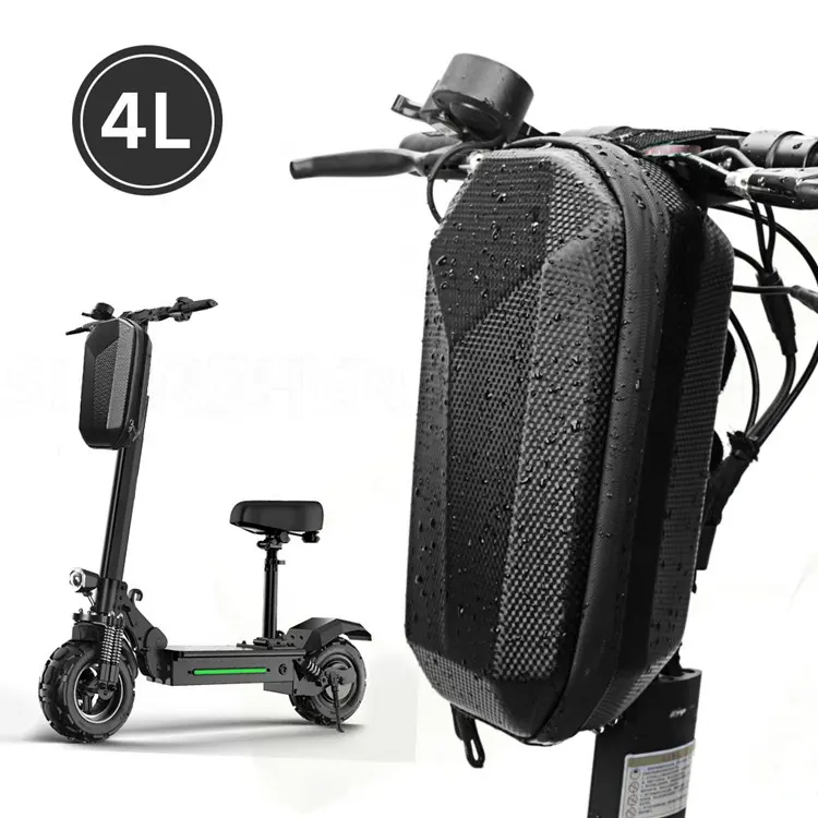 Popular Waterproof Bike Travel Case Bicycle Front Handlebar Hanging Bag Electric Scooter Storage Pocketbag