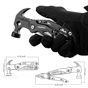 12 in 1 Portable multi tools <span class=keywords><strong>hammer</strong></span> pinze tools 3 set di cacciaviti con attrezzatura di sopravvivenza magnetica attraente regalo di natale per gli uomini - Product Image 4