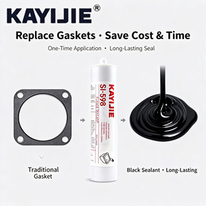 KAYIJIE SI-598/207/5910/5900/5699 para <span class=keywords><strong>Wacker</strong></span>, Silicona Resistente a la Intemperie y al Moho para Cocina y Baño, Revestimiento Impermeable - Product Image 3