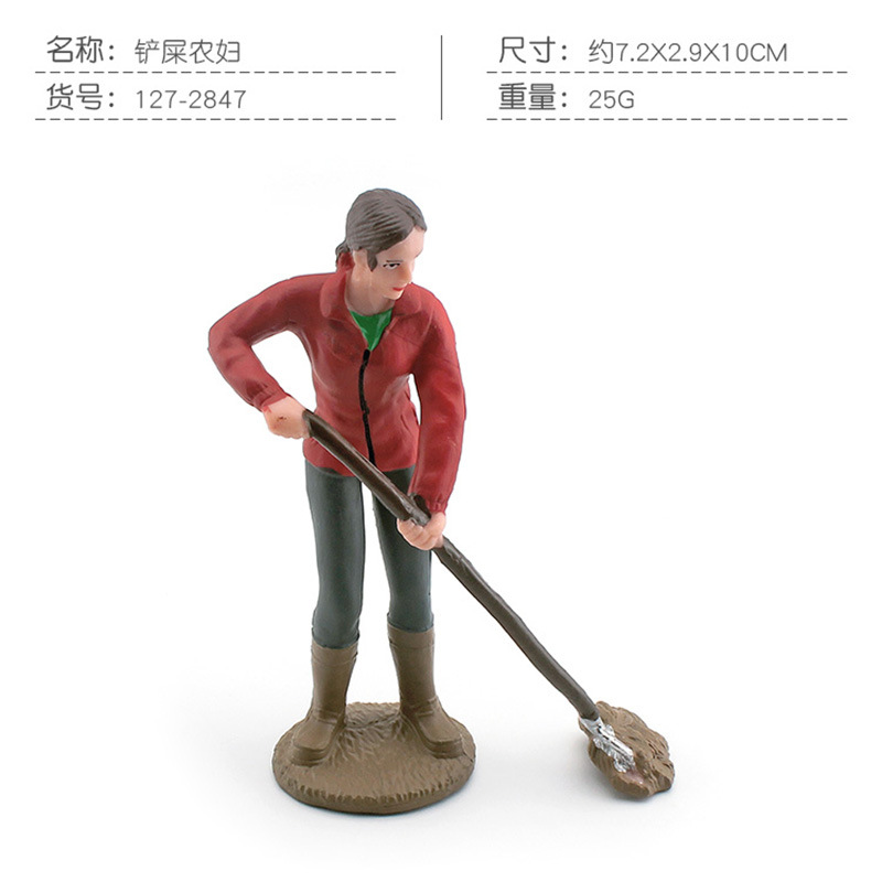 127-2847 Pala Poop agricultor mujer 25g