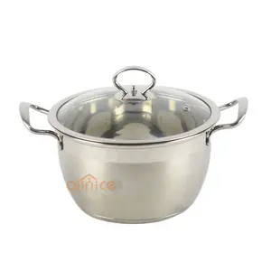Kitchen Cookware Stainless Steel Soup Pot Household Cookware Sauce Pot