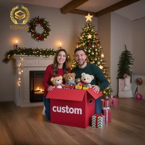 Boîtes en carton ondulé écologiques et durables, design créatif, best-seller de Noël, pour une utilisation harmonieuse à la maison - Product Image 1