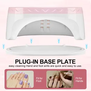 Lámpara UV LED para Uñas en Oferta, con Pantalla LED, 45 LED, Lámpara Profesional para Secar Uñas, para Curar Todo Tipo de Esmalte en Gel Acrílico, Herramientas de Salón - Product Image 4