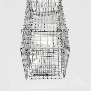 กล่องดักสัตว์ขนาดใหญ่สำหรับกระต่ายพอสซั่มกรงหนูกระต่ายไม้แบบพับได้สำหรับใช้ฆ่าในฟาร์มอุปกรณ์เสริมสำหรับฟาร์ม - Product Image 5