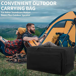 Sac de transport portable de grande taille, résistant à l'eau, personnalisé, promotionnel, tendance, pour le rangement, sac pour haut-parleur, fermeture éclair, éponge épaisse - Product Image 6