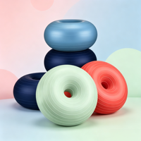 Czfit Zzz73 Chaise-ballon de yoga en PVC épaissi anti-éclatement 50 cm, surface antidérapante, pompe incluse, pour enfants, Pilates, entraînement du tronc, gym