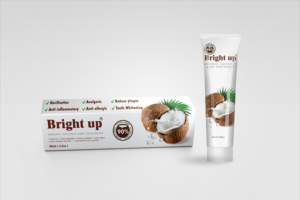 Muestras Gratis, Pasta de Dientes Natural sin Flúor, de Marca Propia, Cero Desperdicio, Blanqueadora, con Aceite de Coco en Gel - Product Image 2