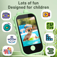 Yuniq 2025 2.8 "IPS écran 1080p mignon lapin dinosaure écran tactile 128G mémoire pas cher enfants téléphone intelligent jouet caméra Q13