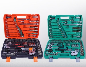 121PCS Toolbox Hardware Tool Hand Tools <strong>Ratchet</strong> Socket Wrench Spanner <strong>Set</strong> Mechanic <strong>Screwdriver</strong> Tool <strong>Set</strong> - Product Image 2