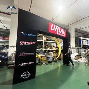 Triển lãm di động vòm hiển thị khung nhôm in vải lối vào cổng tò vò nhanh chóng thiết lập đua thể thao vòm - Product Image 5