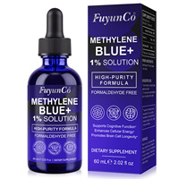 FuyunCo Vitamines et Suppléments : Gouttes liquides de Bleu de Méthylène 1% – Supplément Biologique de Bleu de Méthylène Qualité USP pour Importateurs Commerciaux