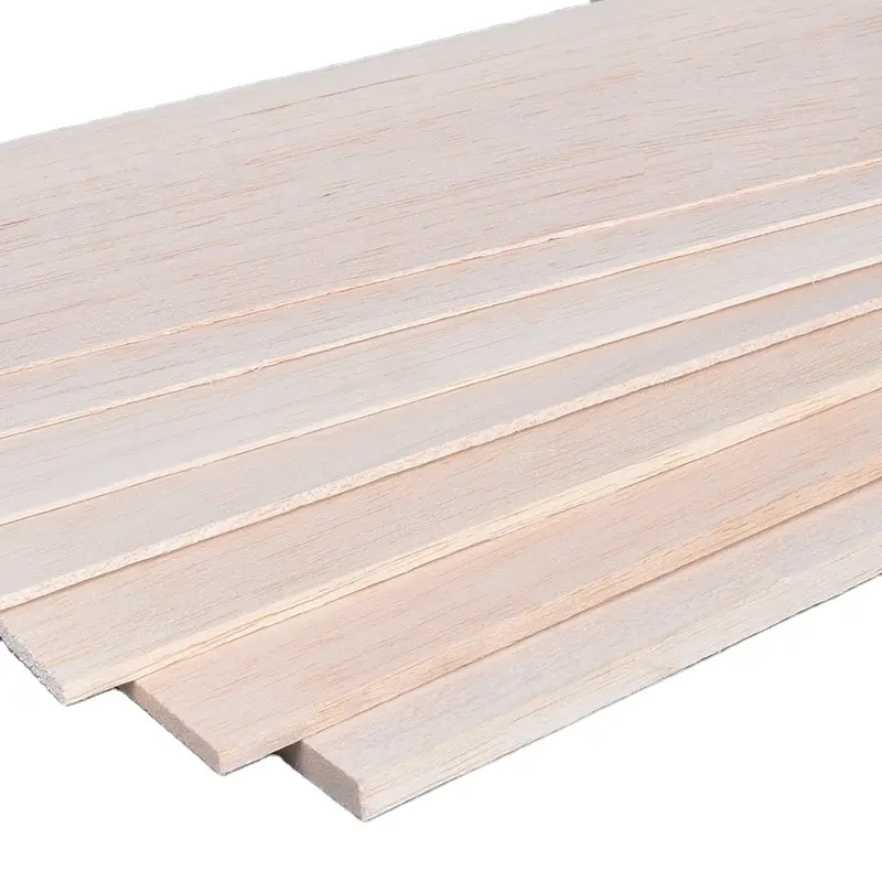 Paneles de madera Balsa de peso ligero, 1MM, 2MM, 3MM, venta al por mayor