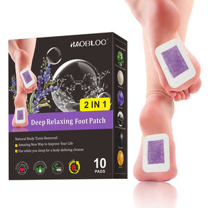 ラベンダーフレッシュサマーデトックスフットパッドは、暑い天気の口の鼻とボディパッチのための臭いと過度の汗と戦う - Product Image 3