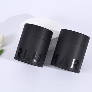 Produit personnalisé de bouteilles tubulaires en carton à poudre push up étanches emballage en tube de papier kraft de luxe torsadé - Product Image 6