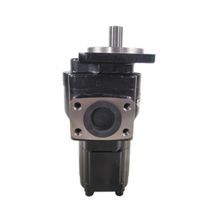 Pompe hydraulique à engrenages à 2 étages HUAMAO compatible JCB, 5 CV, 250 bars, port 1/2 pouce - Product Image 5