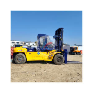 大規模中古コマツFD200Z-6トンフォークリフト日本製3セクションポータルフレーム4メートル高品質輸入 - Product Image 1