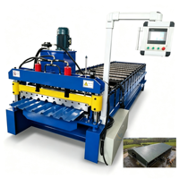 Machine de formage de tôles trapézoïdales YS, fabricant de panneaux IBR, pour entrepreneurs en toiture en Tanzanie