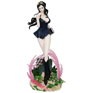 34CM Nico Robin Sexy Figura Anime PVC Estátua Boneca Honkai Figura Sexy Menina Estatueta Mesa Decoração Presente