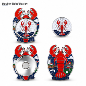 Magnetic <b>Golf</b> Ball Marker with Removable 25mm Center Marker Double-Sided Design for <b>Golf</b> Tournament Gifts - Product Image 2