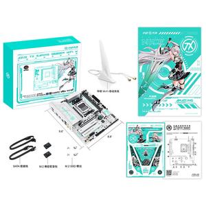 Nueva Placa Base TX B650M PLUS WIFI DDR5 AM5, Chipset AMD B650E, PCB Completamente Blanco, Inalámbrica, para Juegos, M.2 PCIe5.0 - Product Image 4