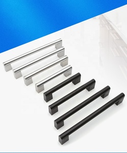 <strong>Matte</strong> <strong>Black</strong> Stainless Steel Gold Cabinet Handle Versatile Furniture Door <strong>Drawer</strong> Handle for Bedroom Living Room Warehouse Use - Product Image 5
