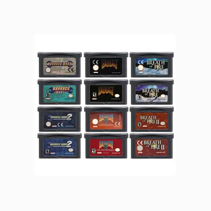 GBA Games Pokemon Series 32-bit Video Game Cartridge Console Card