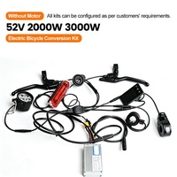 Controlador de Motor sin Escobillas de Onda Sinusoidal de 52V 2000W 3000W 25A/30A S810 con Pantalla LED y Acelerador PAS para Bicicleta Eléctrica y Scooter Eléctrico