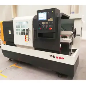 SK40P SK50P SK50 6150 4ฟีด CNC กลึงความแม่นยำ3000มิลลิเมตรเปลี่ยนความยาว