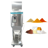Machine de remplissage automatique pour café, farine, poudre, sucre, graines, thé, maïs soufflé, noix, riz, épices, avec pesage et emballage en sachet