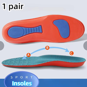 Sports Insole Soft Sole Shock Absorption Mens Deodorant Sweat Absorbing Insole Flat Arch Full <b>Pad</b> Heel <b>Pad</b>-<b>Smart</b> Home - Product Image 2