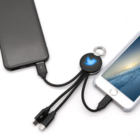 Superbe Coffret Cadeau Technologique 2026 – Câble USB Personnalisé avec Logo Lumineux, Chargeur Sans Fil et Batterie Externe – Idéal pour Cadeaux d'Entreprise