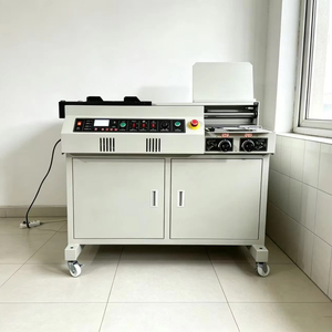Máquina Encuadernadora <span class=keywords><strong>de</strong></span> Libros Automática para Formato A4, con Pegamento Termofusible, para Tesis, Informes, Contratos y Documentos - Product Image 1