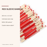 Palillos de Bambú Naturales Lisos con Opciones de 20cm, 21cm, 23cm y 24cm para Restaurantes, Servicios de Catering y Suministro al por Mayor