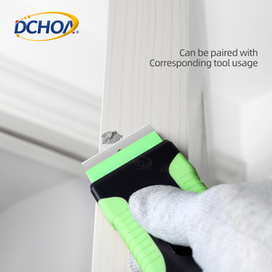 DCHOA Paquete de 100 Cuchillas de Acero de un Solo Filo para Raspar, Herramienta de Corte de Seguridad DIY con Soporte para Personalización OEM - Product Image 5