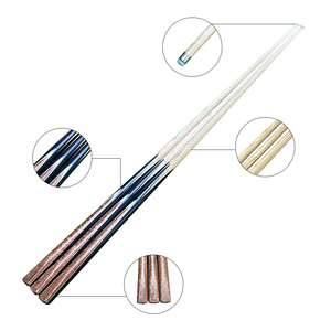 Stecca da Biliardo in Legno <span class=keywords><strong>di</strong></span> Frassino <span class=keywords><strong>di</strong></span> Alta Qualità con Motivo Drago in Ebano, Asta da 9,5mm, Stecca da Snooker Personalizzata per Giocatori Professionisti - Product Image 2