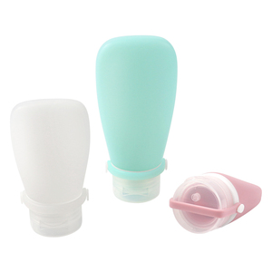 Contenants de voyage personnalisés, tubes anti-fuite sans BPA, accessoires liquides rechargeables pour shampoing, lotion et savon cosmétique - Product Image 1