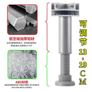 Aluminum Alloy Clips For Planting Boxes Round Pot Trays With Feet Rust Resistant - Product Image 5