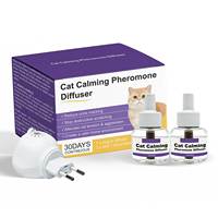 Fabricant OEM direct | Diffuseur de phéromones calmantes pour chat |   Utilisation pendant 60 jours |   Réduire l'anxiété et l'agressivité |    Prise EU