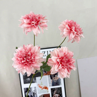 4 Stück Künstliche Lilien-Blumen für Hochzeitsdekoration und Heimdekoration