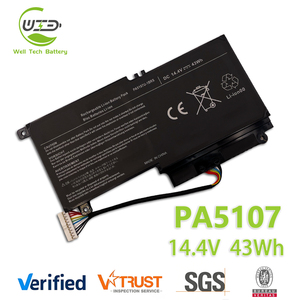 Batería de portátil OEM al por mayor PA5107U-1BRS PA5107 <span class=keywords><strong>para</strong></span> <span class=keywords><strong>Toshiba</strong></span> Satellite L45 L45D L50 L55 L55D L55T P50 S55 S55T P55 P55-A5312 - Product Image 1