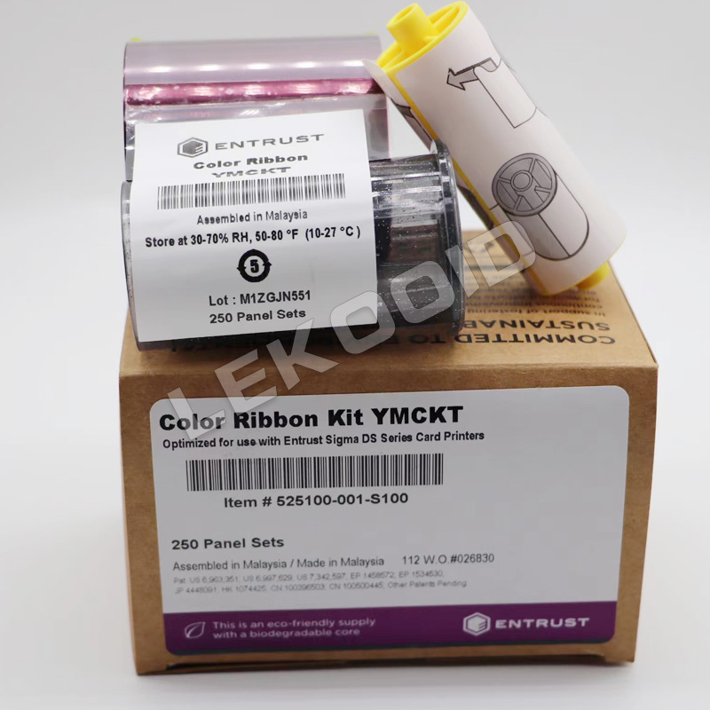 まりもshop Entrust Sigma DS Series Card Printer Color Ribbon Kit YMCKT