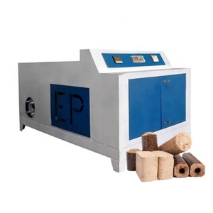 Machine à briquettes multifonctionnelle haute fréquence E.P pour la fabrication artisanale de briquettes de charbon de bois à partir de déchets d'olive, de maïs et de paille, à vendre - Product Image 5