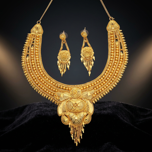Gold Plated Micro Forming Necklaces Special Occasion & Traditional Jewelry for Women <b>Copper</b>& Brass Chapado En Oro Oro Laminado - Product Image 3